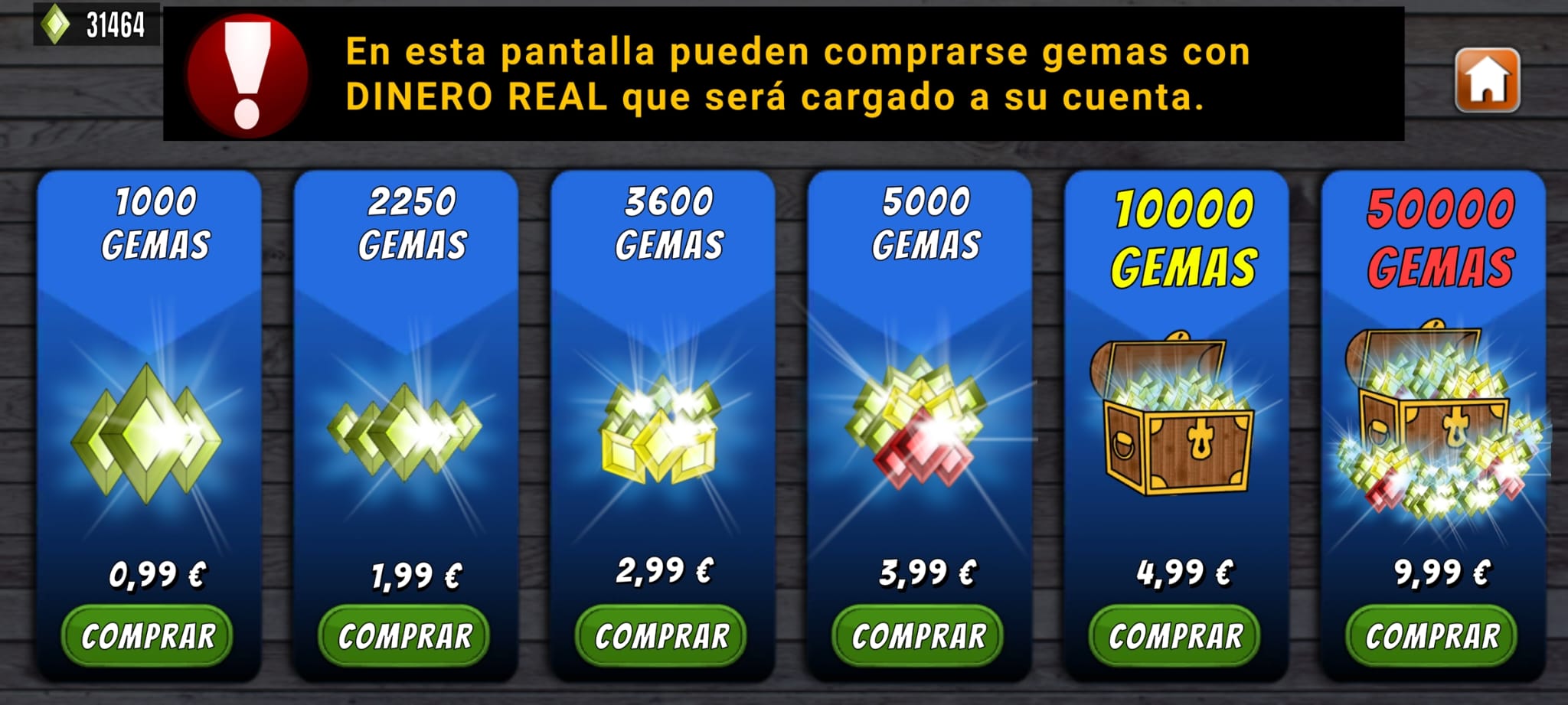 In-app purchases